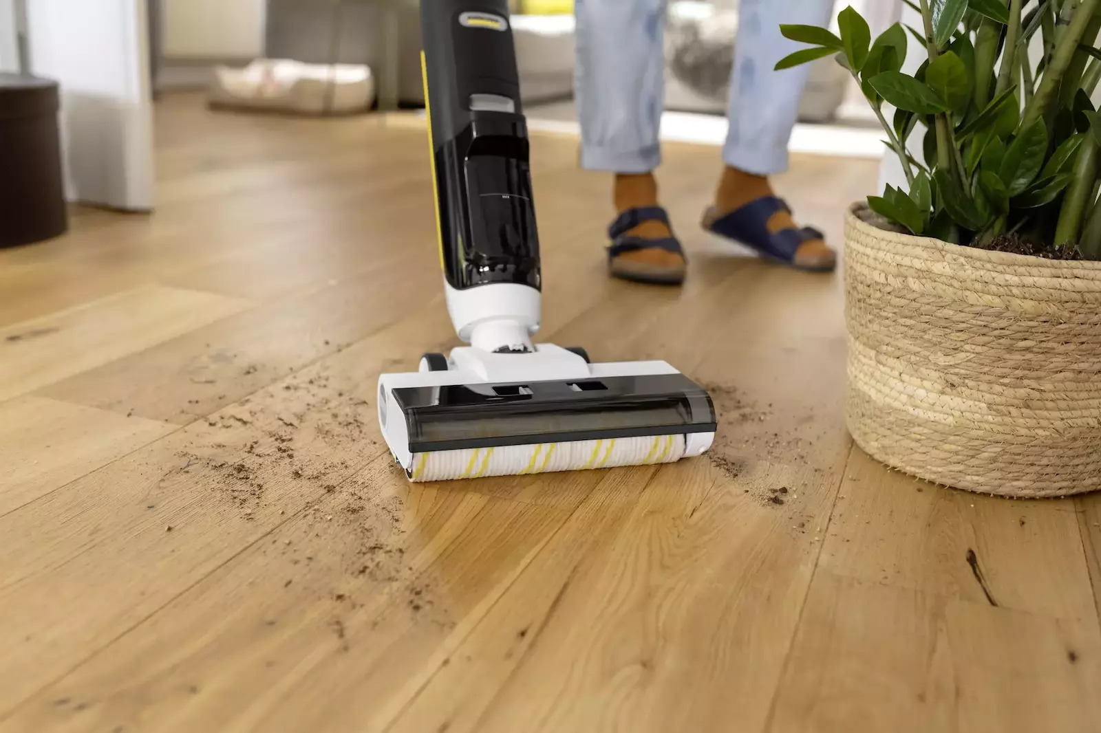 Karcher Fcv 3 Επαναφορτιζόμενη Σκούπα Stick 21.6V Λευκή - Image 8
