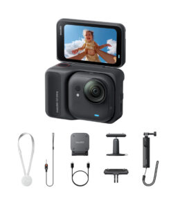 Alternative view of Insta360 GO Ultra Action Camera 4K Ultra HD Υποβρύχια Creator Bundle με Οθόνη Αφής 2.5" και Wi-Fi Midnight Black