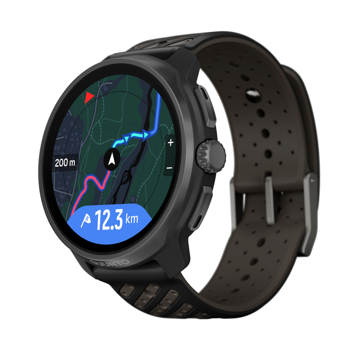 Suunto Race 2 Titanium 49mm Αδιάβροχο Smartwatch με Παλμογράφο (Titanium Black) - Image 3