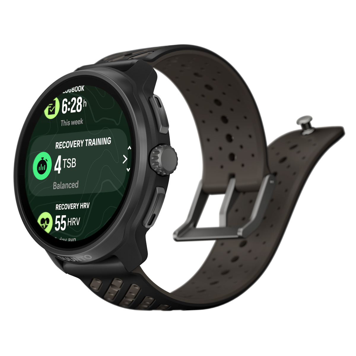 Suunto Race 2 Titanium 49mm Αδιάβροχο Smartwatch με Παλμογράφο (Titanium Black) - Image 4