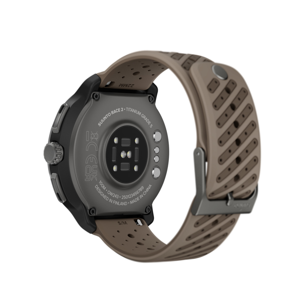 Suunto Race 2 Titanium 49mm Αδιάβροχο Smartwatch με Παλμογράφο (Titanium Trail) - Image 6