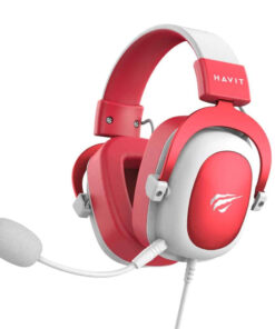 Alternative view of Havit H2002D Over Ear Gaming Headset με σύνδεση 3.5mm Red/White