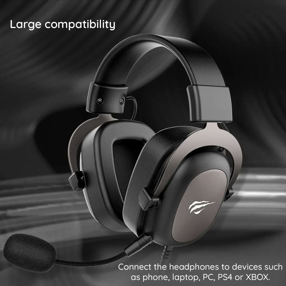 Havit H2002D Over Ear Gaming Headset με σύνδεση 3.5mm Red/White - Image 7