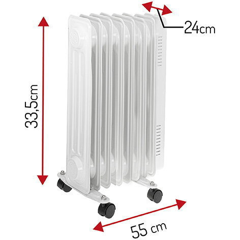 Adler Καλοριφέρ Λαδιού με 7 Φέτες 1500W - Image 10