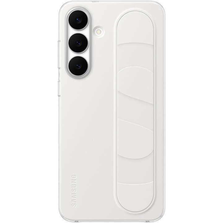 Samsung Standing Grip; Back Cover Σιλικόνης Λευκό (Galaxy S25 FE) EF-GS731CWEGWW