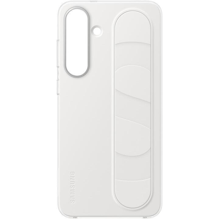 Samsung Standing Grip; Back Cover Σιλικόνης Λευκό (Galaxy S25 FE) EF-GS731CWEGWW - Image 4