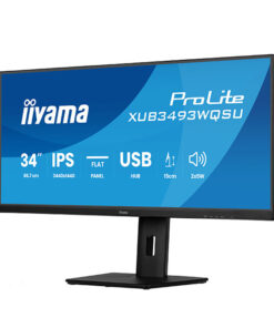 Alternative view of Iiyama XUB3493WQSU-B6 IPS Monitor 34" 3440x1400