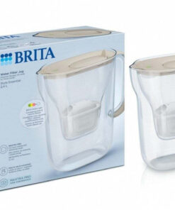 Brita Style Essential Κανάτα Σερβιρίσματος Πλαστική Sand με Φίλτρο 2400ml