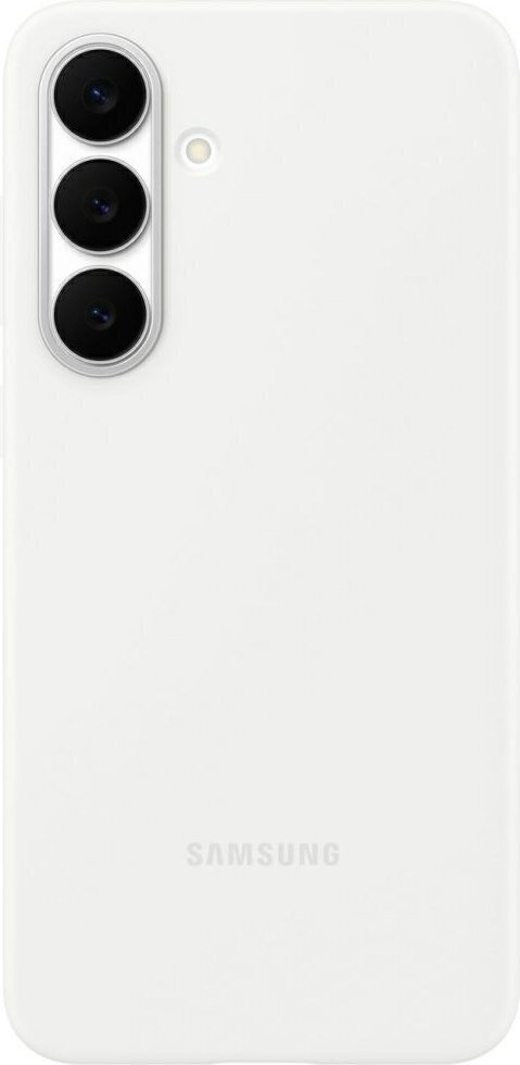 Samsung Back Cover Σιλικόνης Λευκό (Galaxy S25 FE) EF-PS731CWEGWW