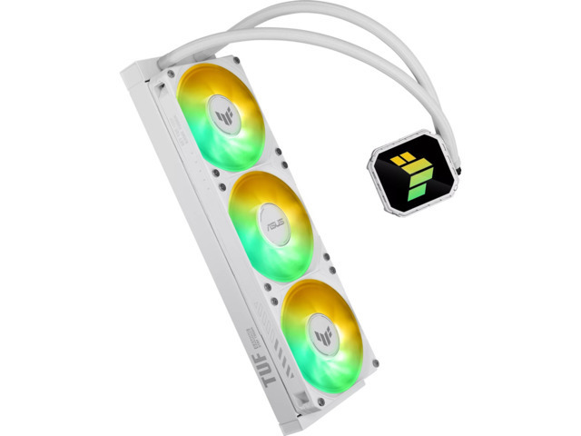 Asus TUF GAMING LC III 360 Υδρόψυξη Επεξεργαστή Τριπλού Ανεμιστήρα 120mm για Socket AM4/AM5/1700/1200 με ARGB Φωτισμό Λευκή - Image 4