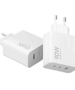 Alternative view of Xiaomi Φορτιστής Χωρίς Καλώδιο GaN με Θύρα USB-A και 2 Θύρες USB-C 90W Power Delivery Λευκός (HyperCharge)