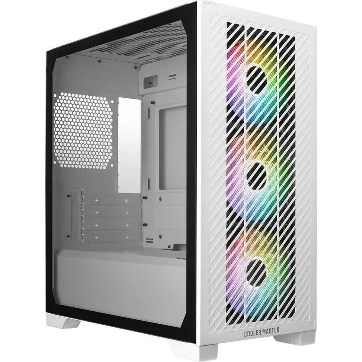 CoolerMaster Elite 301 Mini Tower Κουτί Υπολογιστή με Πλαϊνό Παράθυρο Λευκό