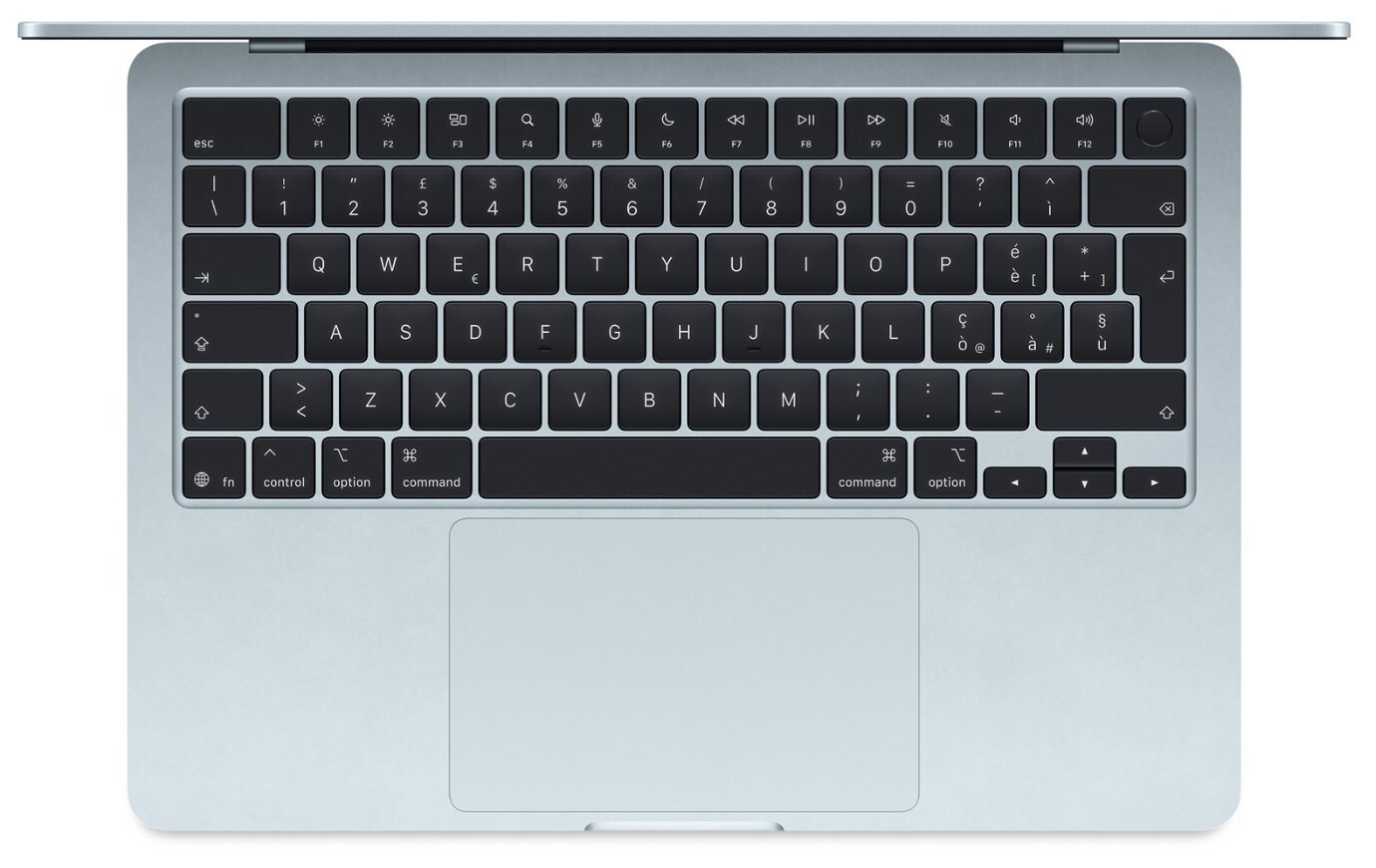 Apple MacBook Air 13.6" IPS Retina Display (M4-10‑core/16GB/256GB SSD/8-Core GPU) Sky Blue (US Keyboard) - Image 2