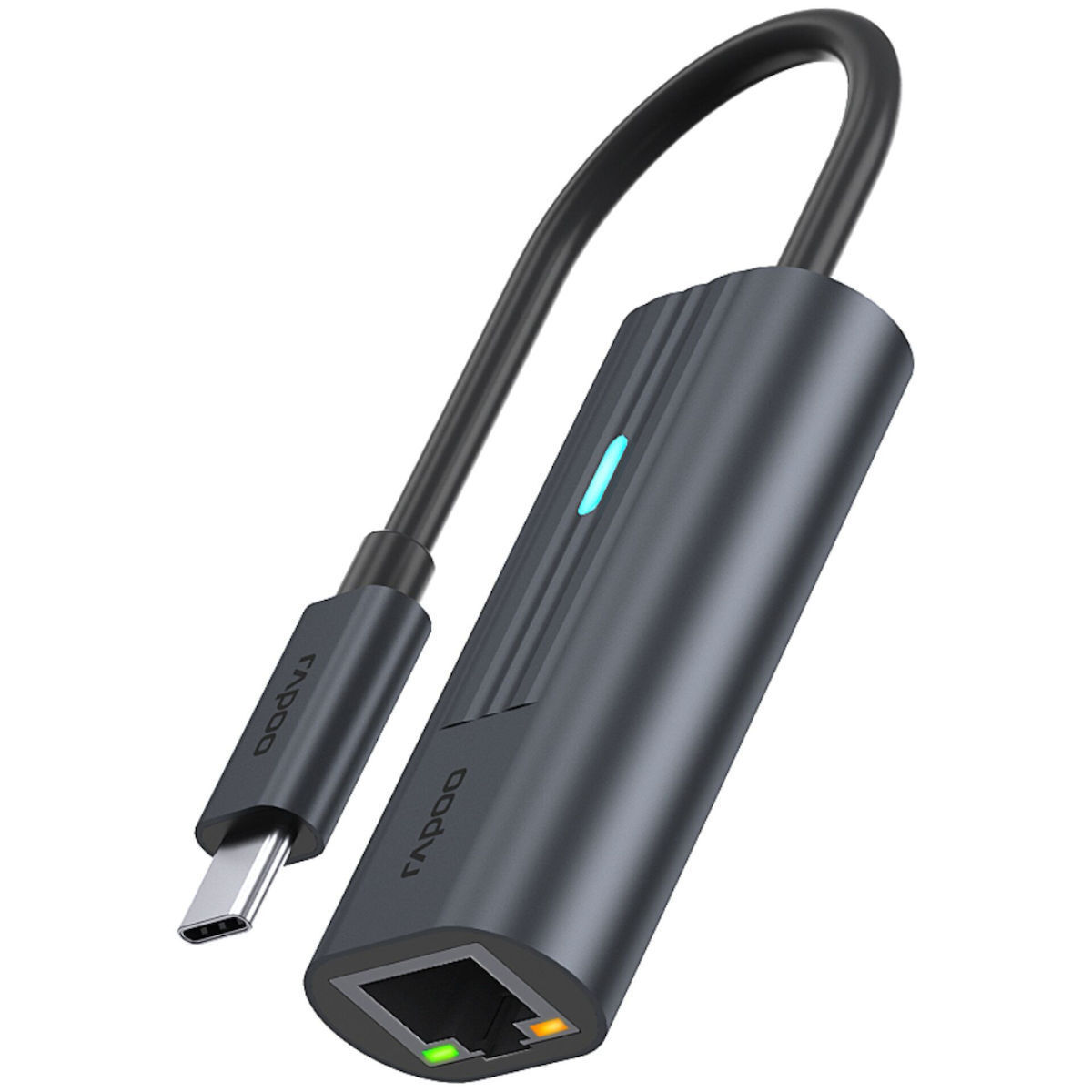 Rapoo UCA-1006 USB-C Αντάπτορας Δικτύου για Ενσύρματη σύνδεση Gigabit Ethernet