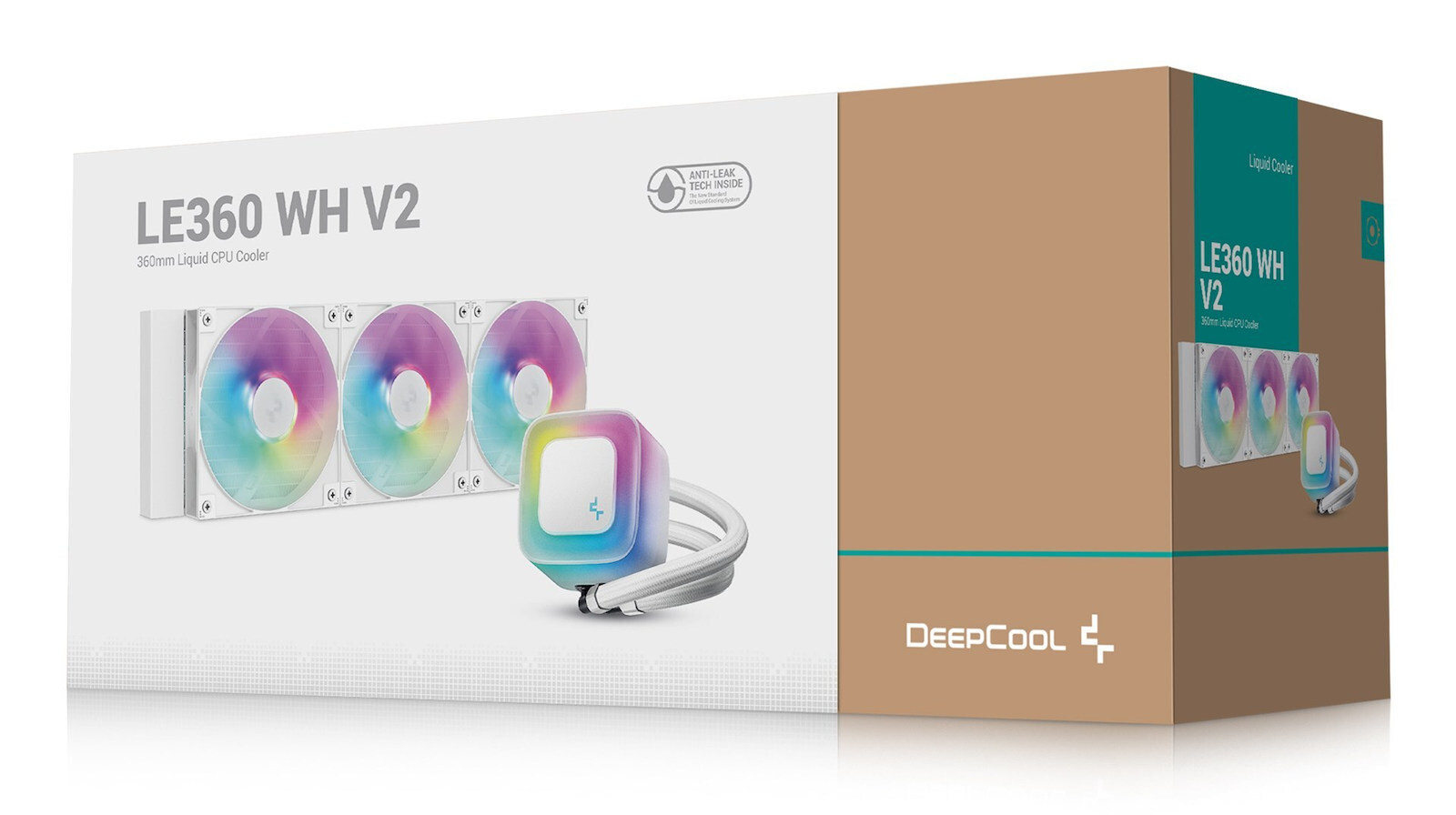 Deepcool LE360 WH (v2) για Socket 1700/1200/115x - Image 2