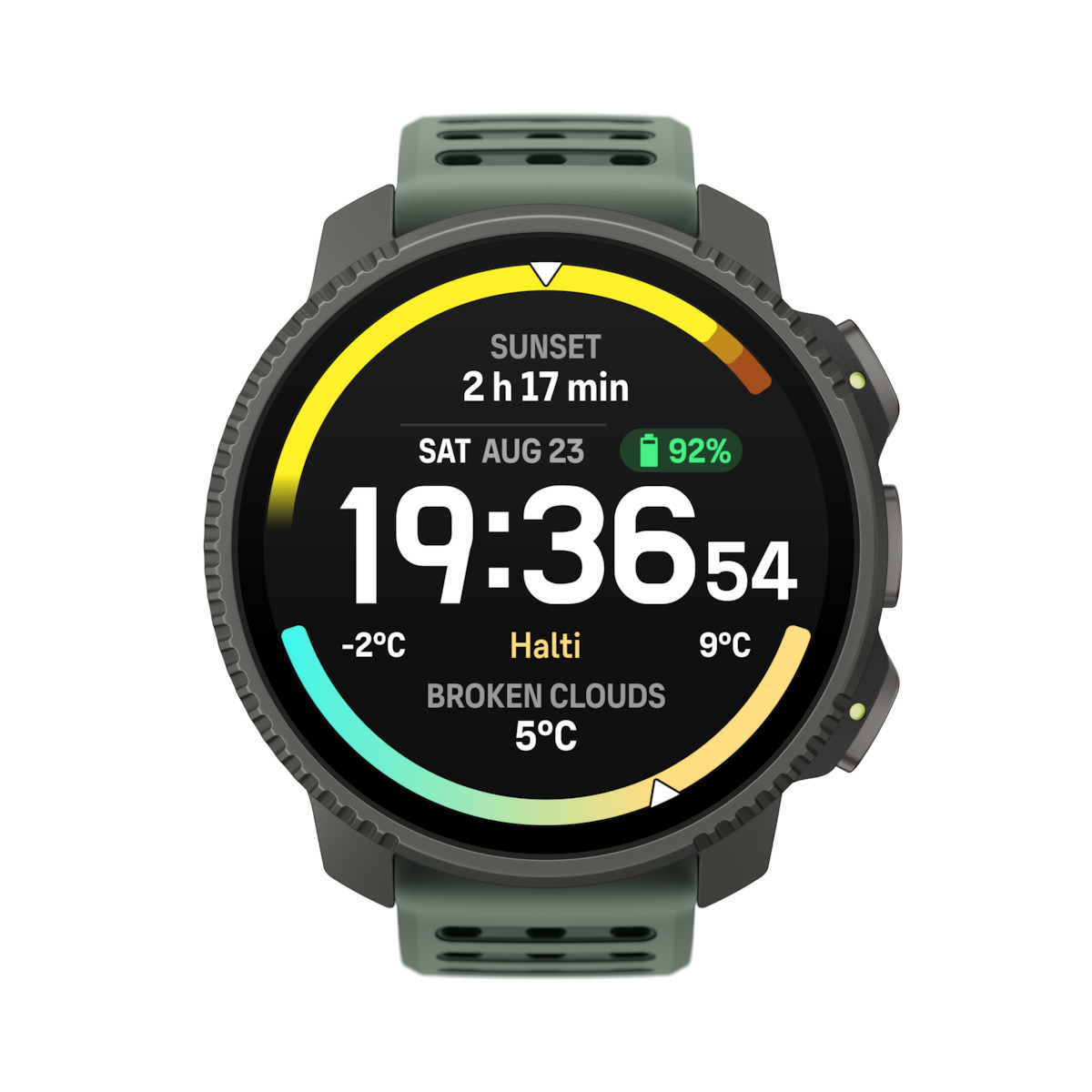 Suunto Vertical 2 48mm Αδιάβροχο Smartwatch με Παλμογράφο (Titanium Sage)