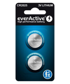 everActive Μπαταρίες Λιθίου Ρολογιών CR2025 2τμχ