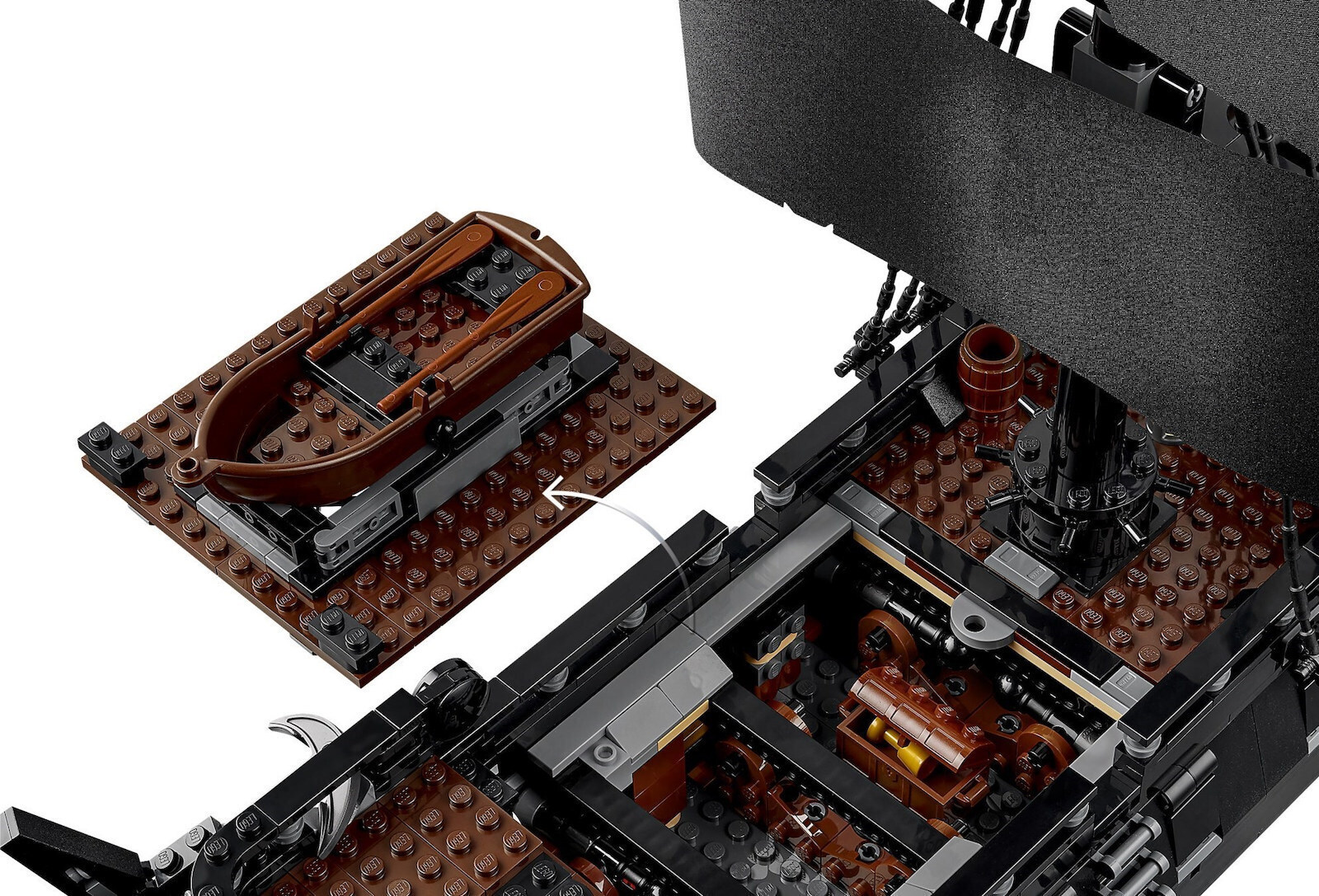 Lego Icons Captain Jack Sparrow's Pirate Ship για 18+ Ετών 2862τμχ 10365 - Image 16