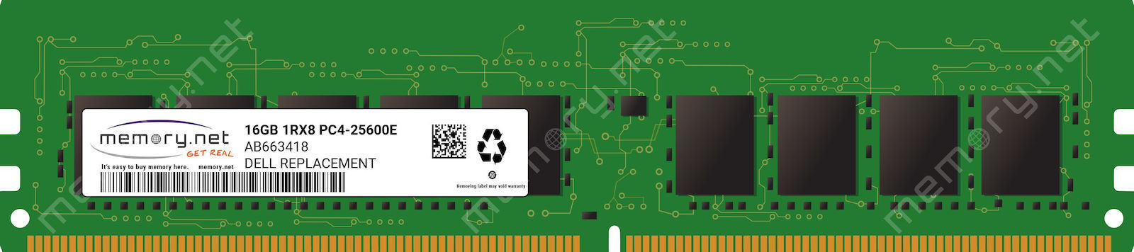 Dell DDR4 με Module 1x16GB και Ταχύτητα 3200 για Server AB663418 - Image 2