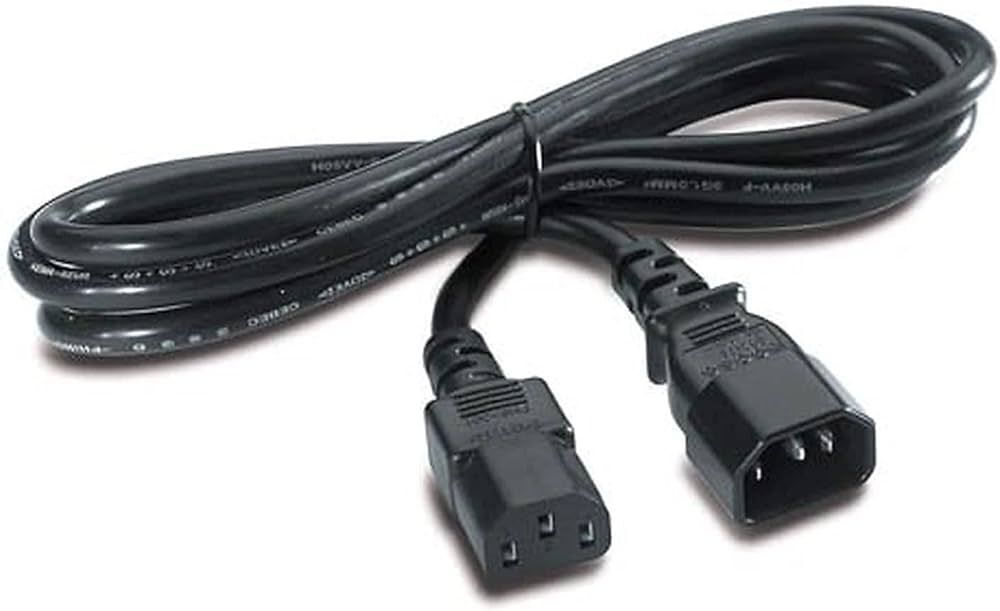 APC IEC C13 - IEC C14 Cable 2.5m Μαύρο AP9870 - Image 3