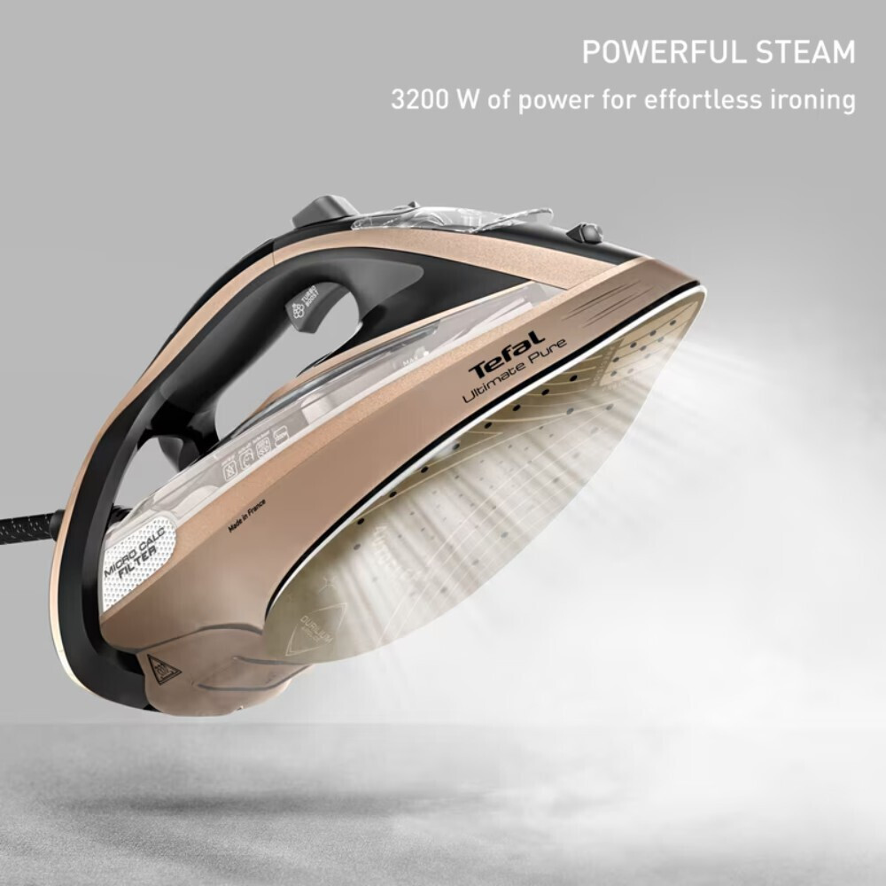 Tefal Ultimate Pure FV9852 3200W με Συνεχόμενη Παροχή Ατμού 60gr/min - Image 7