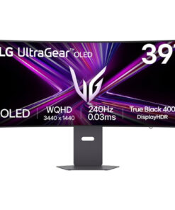 LG UltraGear 39GX900A-B Ultrawide OLED HDR Curved Monitor 39" QHD 3440x1440 240Hz με Χρόνο Απόκρισης 0.03ms GTG