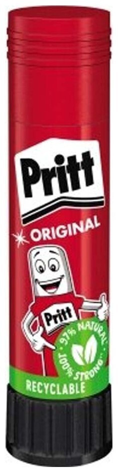 Pritt Κόλλα Stick Stick Μεγάλου Μεγέθους Χαρτί 43gr Χωρίς Διαλύτες 2643018 Pri26430180