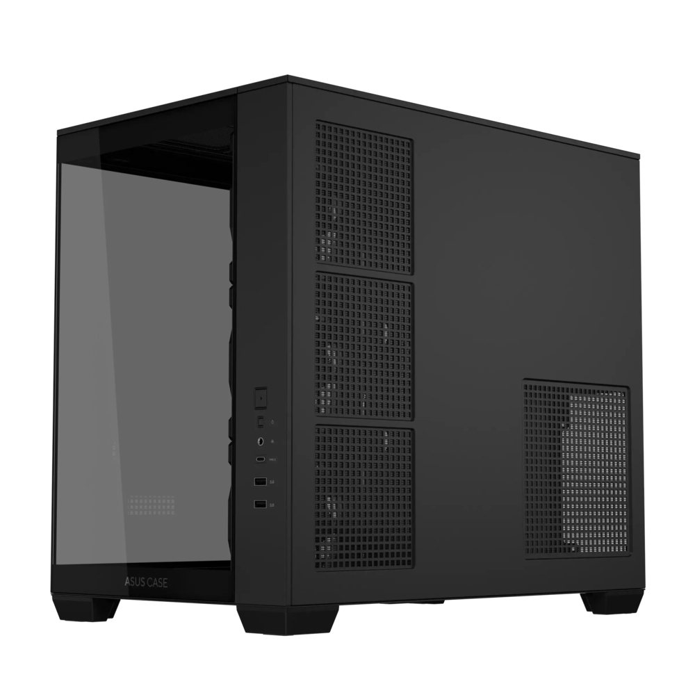 Asus A32 Plus Gaming Midi Tower Κουτί Υπολογιστή με Πλαϊνό Παράθυρο και ARGB Φωτισμό Μαύρο - Image 12