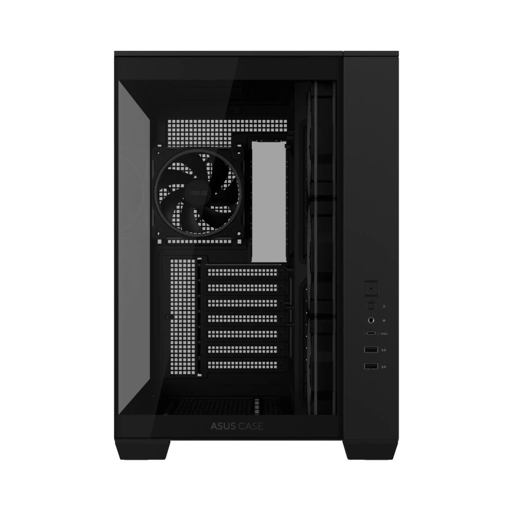Asus A32 Plus Gaming Midi Tower Κουτί Υπολογιστή με Πλαϊνό Παράθυρο και ARGB Φωτισμό Μαύρο - Image 13
