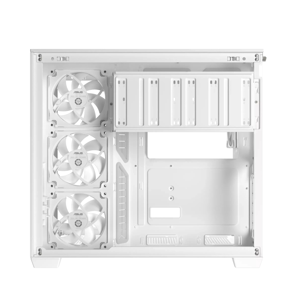 Asus A32 Plus Gaming Midi Tower Κουτί Υπολογιστή με Πλαϊνό Παράθυρο και ARGB Φωτισμό Λευκό - Image 7