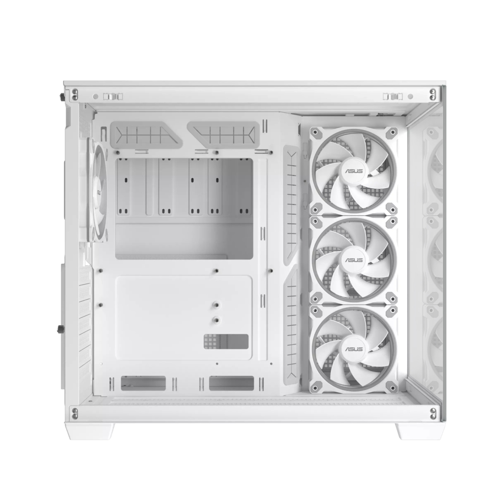 Asus A32 Plus Gaming Midi Tower Κουτί Υπολογιστή με Πλαϊνό Παράθυρο και ARGB Φωτισμό Λευκό - Image 8