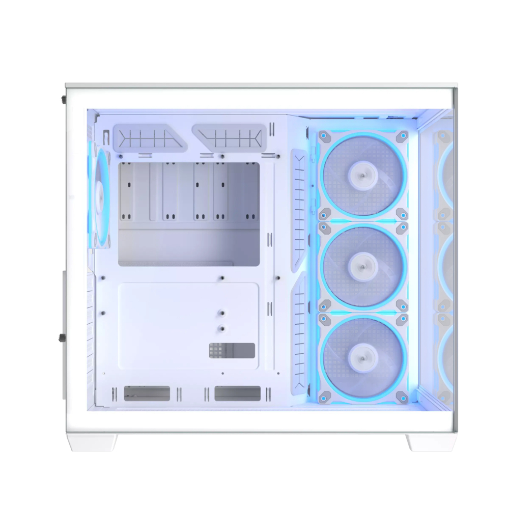 Asus A32 Plus Gaming Midi Tower Κουτί Υπολογιστή με Πλαϊνό Παράθυρο και ARGB Φωτισμό Λευκό - Image 14