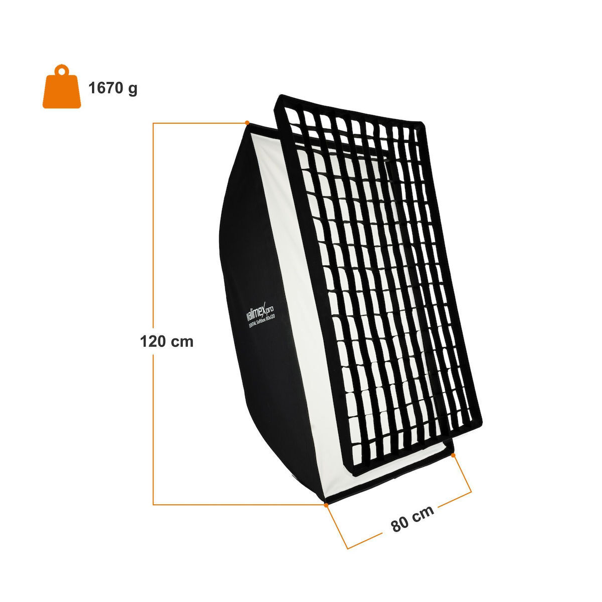 Walimex Pro Softbox Essential 80x120 - Image 3