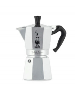 Bialetti Moka Express Μπρίκι Espresso 6cups Ασημί
