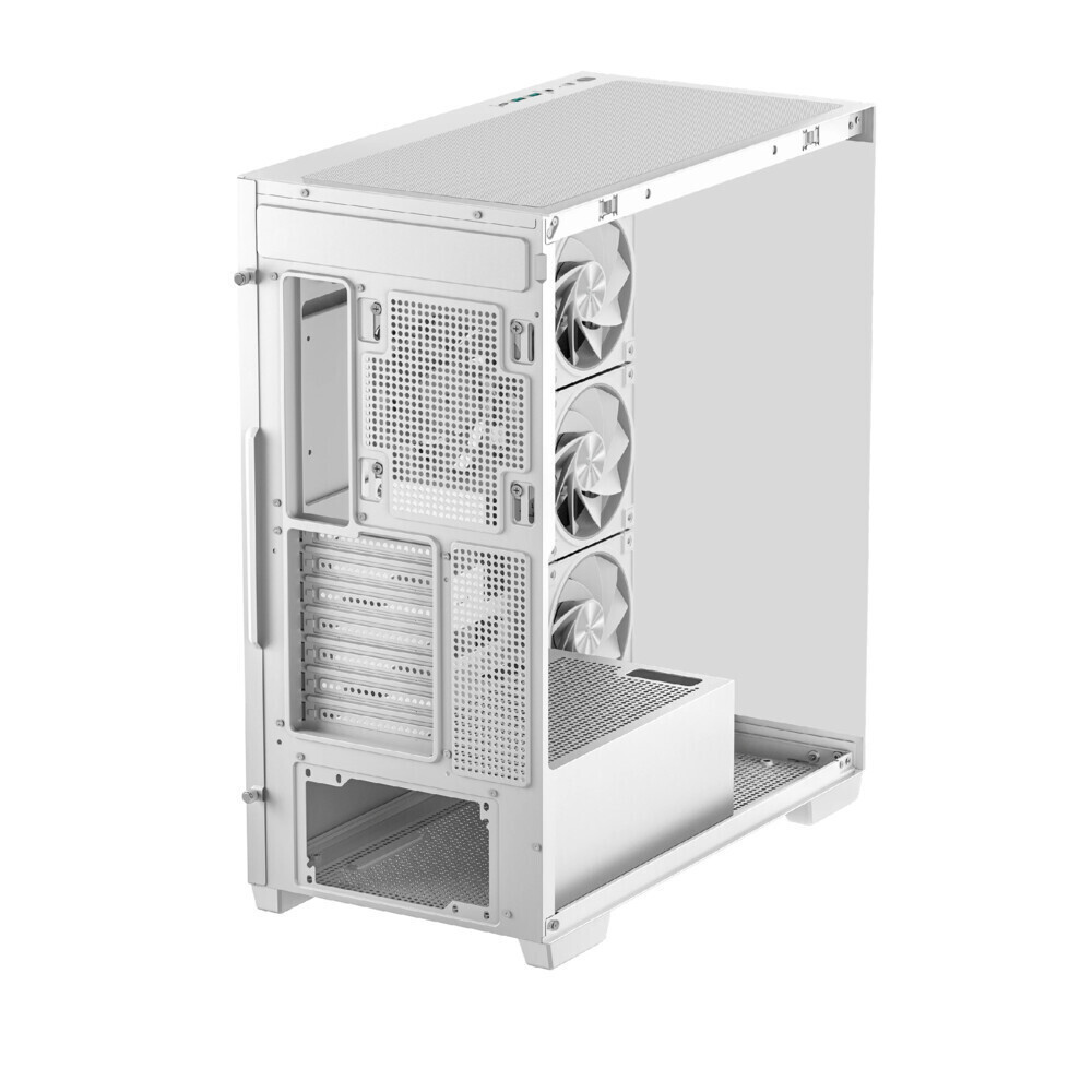 Deepcool CG580 4F V2 Gaming Midi Tower Κουτί Υπολογιστή με Πλαϊνό Παράθυρο και ARGB Φωτισμό Λευκό - Image 5