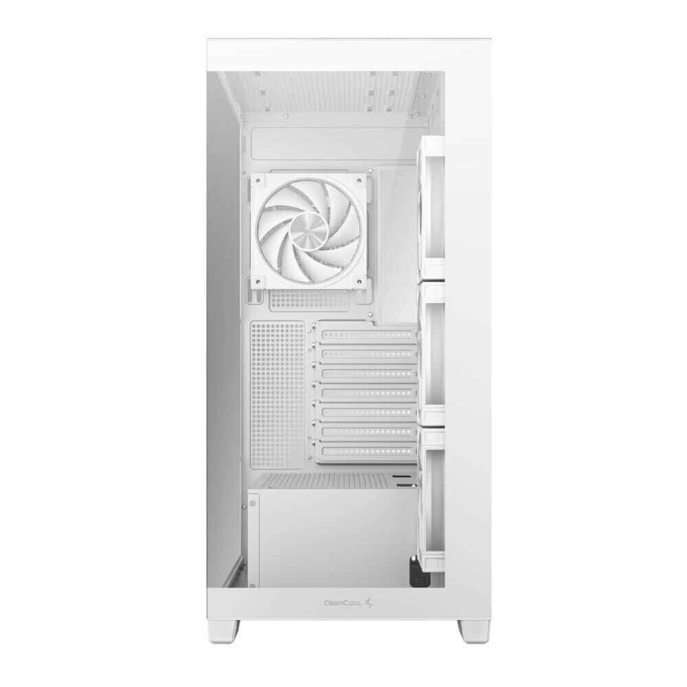 Deepcool CG580 4F V2 Gaming Midi Tower Κουτί Υπολογιστή με Πλαϊνό Παράθυρο και ARGB Φωτισμό Λευκό - Image 11