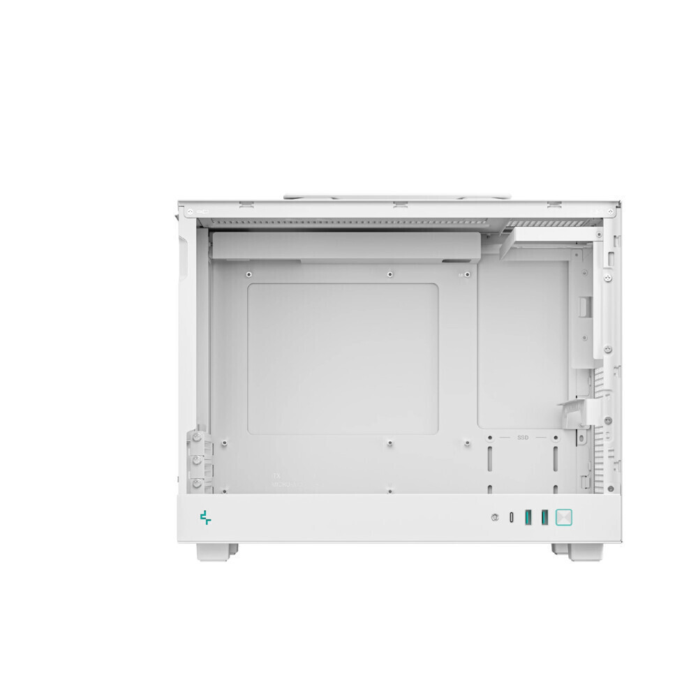 Deepcool CH160 Plus Mini Tower Κουτί Υπολογιστή με Πλαϊνό Παράθυρο Λευκό - Image 5