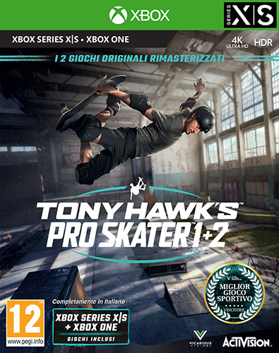Tony Hawk's Pro Skater 1 + 2 Remastered XBOX Series X Game (Used)