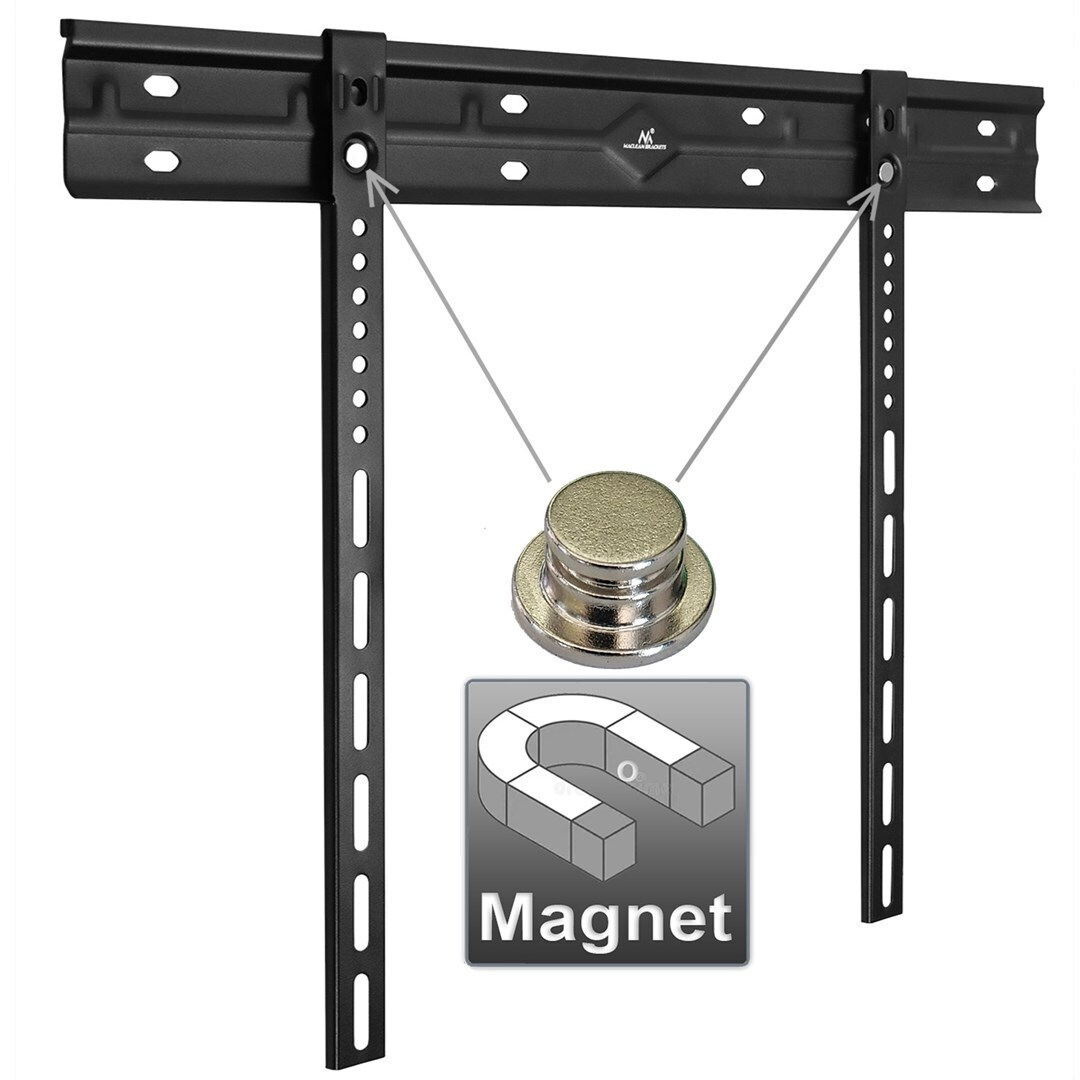 Maclean Energy MC-123 Βάση Τηλεόρασης Τοίχου έως 85" και 80kg - Image 7