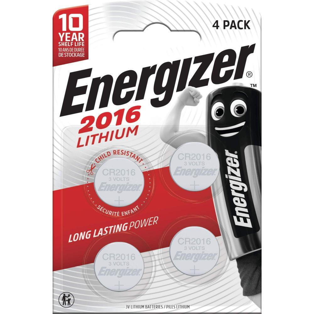Energizer Μπαταρία Λιθίου Ρολογιών CR2016