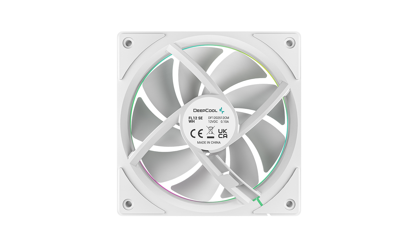 Deepcool FL12 SE WH 3IN1 Case Fan 120mm 3τμχ Λευκό - Image 4