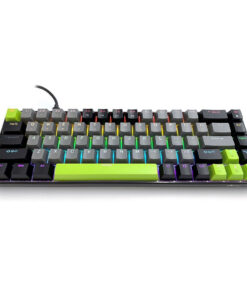 Alternative view of Media-Tech Red Core MX60 Gaming Μηχανικό Πληκτρολόγιο 60% με Cherry MX Red διακόπτες και RGB φωτισμό (International English) Green/Grey/Black