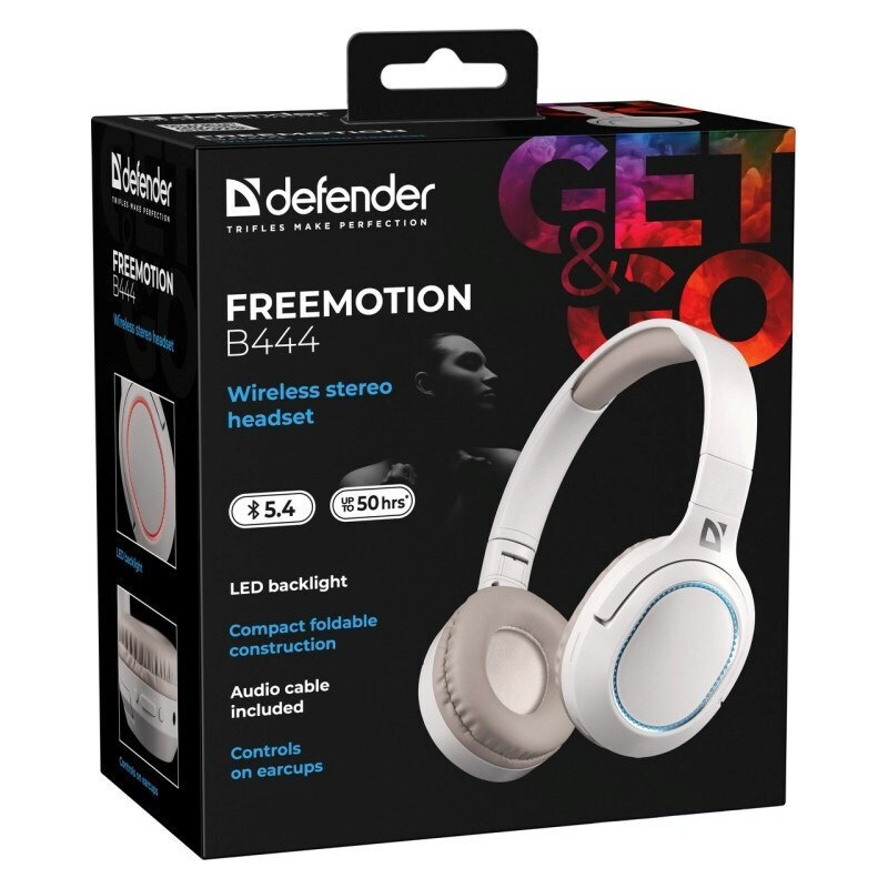 Defender Freemotion B444 Bluetooth Μπεζ - Image 8