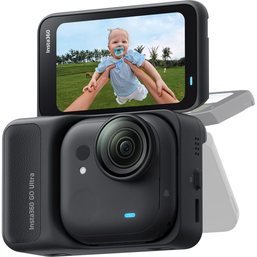 Insta360 GO Ultra Action Camera 4K Ultra HD Υποβρύχια Creator Bundle με Οθόνη Αφής 2.5" και Wi-Fi Midnight Black - Image 4