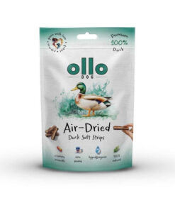 Ollo Air-dried Duck Strips Dog Treat 80g
