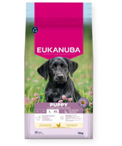 Eukanuba 15kg Ξηρά Τροφή για Κουτάβια Μεγαλόσωμων Φυλών με Κοτόπουλο