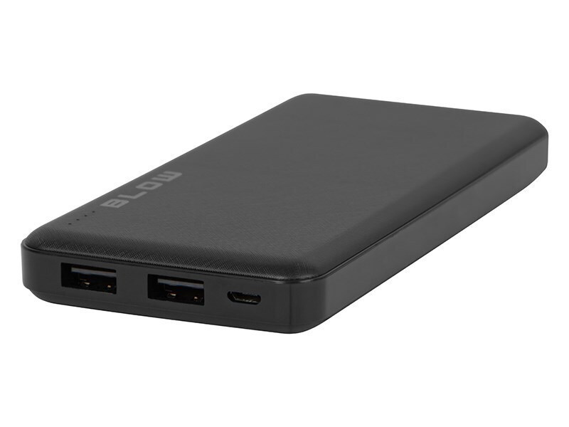 Blow PB10A Power Bank 10000mAh με 2 Θύρες USB-A Μαύρο - Image 4