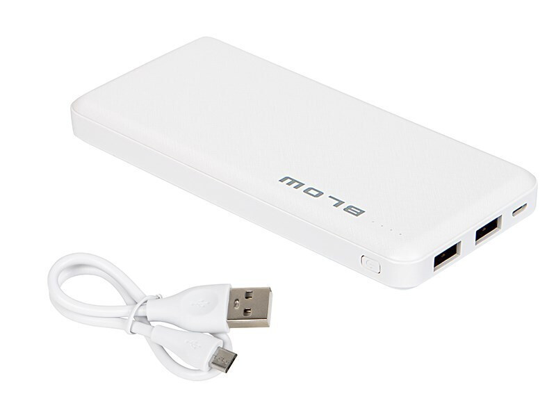 Blow PB10A Power Bank 10000mAh με 2 Θύρες USB-A Λευκό - Image 3