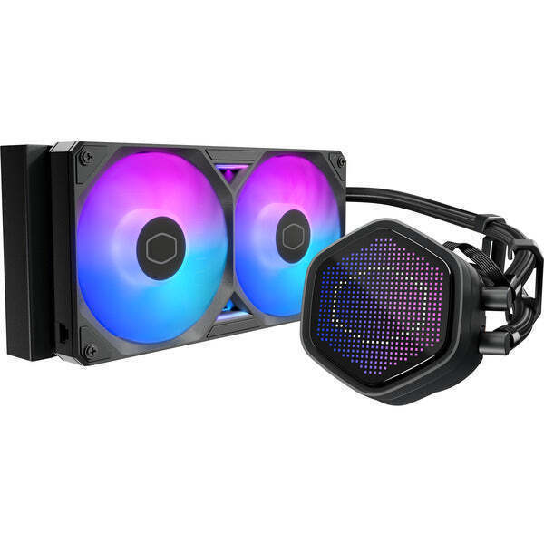 CoolerMaster MasterLiquid 240 Atmos II Υδρόψυξη Επεξεργαστή 120mm με RGB Φωτισμό - Image 2