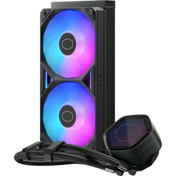 CoolerMaster MasterLiquid 240 Atmos II Υδρόψυξη Επεξεργαστή 120mm με RGB Φωτισμό - Image 3